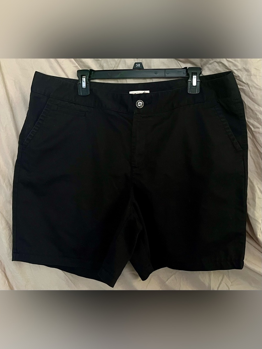 Dockers Women's Black Shorts Size 18. Classic Fit.